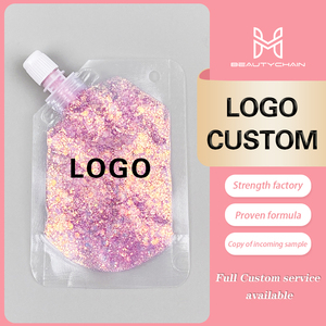 อายแชโดว์เจลกลิตเตอร์เนื้อละเอียดสูตรกันน้ำ ติดทนนาน เม็ดสีแน่น สำหรับแต่งหน้าและผิวกาย MLM Custom Makeup - Product Image 3