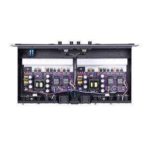4x600W stage amplifier Class D digital amplifier Portable concert sound <b>amp</b> Durable metal power amplifier - Product Image 4