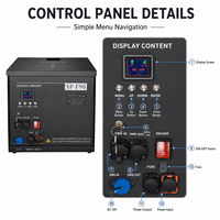 Máquina de Efecto de Llama LED para Exteriores, DMX512, Control por Voz Automático, IP67, Impermeable, Efectos Especiales para Escenarios, Discotecas, Eventos y Conciertos