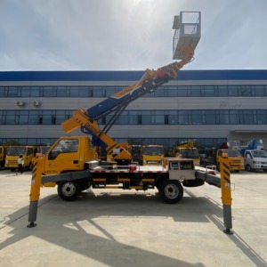 Piattaforma <span class=keywords><strong>Aerea</strong></span> Telescopica JMC25m, Veicolo Mobile per Lavori Aerei, Sollevatore Aereo per Manutenzione Illuminazione Stradale, Euro 3 - Product Image 2