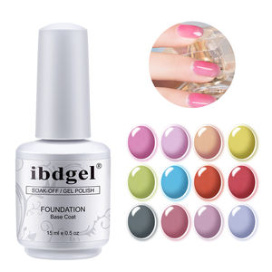 Gel de verre glacé Ibdgel nouvelle couleur Gel forêt paillettes Gel vernis UV ongles en gros 12 couleurs - Product Image 4