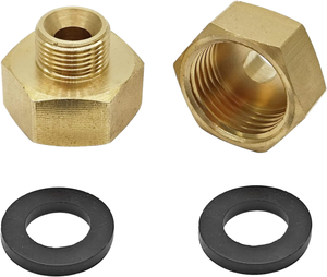 <span class=keywords><strong>Raccord</strong></span> de compression en laiton pour conversion de filetage interne 1/2 vers filetage externe 9/16, adapté aux tuyaux d'<span class=keywords><strong>alimentation</strong></span> en <span class=keywords><strong>eau</strong></span> des robinets - Product Image 3