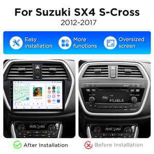 Radio para Auto Junsun con Android Carplay para Suzuki SX4 S-Cross 2012-2017, Ventilador de Enfriamiento Integrado, GPS, Navegación, Reproductor Multimedia - Product Image 2