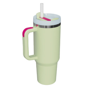 Gobelet isotherme en acier inoxydable de 40 oz avec poignée, logo personnalisé, tasse à café, tasse de voyage, garde au chaud et au froid pour le <span class=keywords><strong>camping</strong></span> en plein air - Product Image 2