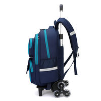 Venta directa de fábrica, mochila de estudiante desmontable de gran capacidad, mochila multicapa para niños y niñas