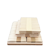 Bâtons d'artisanat de Popsicle en bois de gros respectueux de l'environnement pour le travail manuel crème glacée café usage domestique Cube Fruits forme alimentaire bac à glaçons