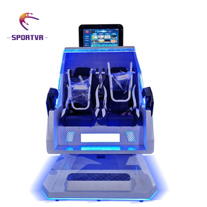 Sportvr công viên giải trí cưỡi 360 vr Arcade roller coaster trò chơi 9D thực tế ảo giao diện điều khiển máy - Product Image 3