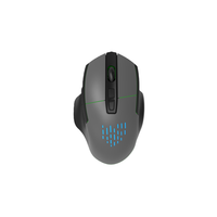 Souris sans fil RVB rétroéclairée neuve d'usine OEM, 7 touches, pour DPI 800/1200/1600, design ergonomique pour jeux