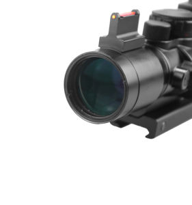 Mira Telescópica Prismática 3-12X32 de Aluminio con Triple Iluminación, Retícula de Fibra Roja Grabada en Vidrio, Resistente al Agua, a los Golpes y a la Niebla - Product Image 4