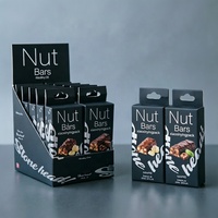 Cajas de Exhibición de Productos con Tapa Abatible, Caja de Exhibición Corrugada Personalizada, Caja de Exhibición de Chocolate de Papel Lista para el Estante, para Bodas