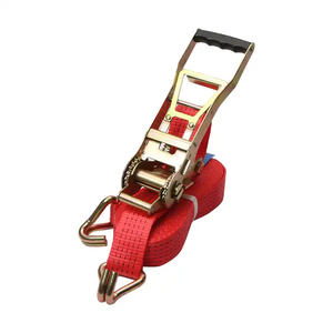 Vente en gros GS 2 pouces 5 tonnes Sangles de ceinture d'arrimage <span class=keywords><strong>à</strong></span> <span class=keywords><strong>cliquet</strong></span> avec poignée ergonomique - Product Image 2