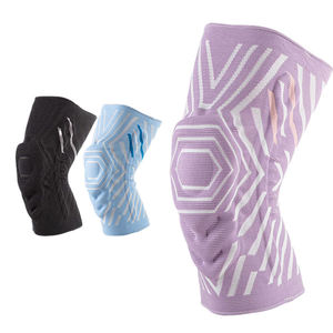 Genouillère de compression personnalisée avec logo, soutien confortable, rembourrage en silicone et stabilisateurs latéraux - Product Image 2