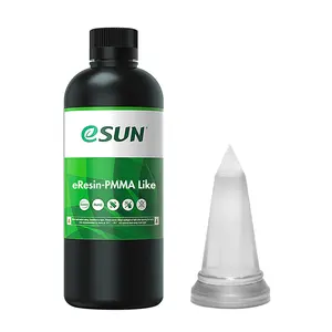 ESUN 1 кг e-Resin PMMA, как УФ-смола для 3D-принтера, высокопрозрачная УФ-смола для 3D-печати
