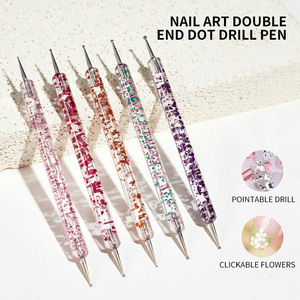 Lápiz de nailon de plástico sin cera para recoger diamantes de imitación y pedrería, para pintura de diamantes personalizada, arte de uñas y uso en salón DIY - Product Image 2