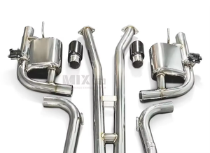 Système d'échappement Catback avec soupape intelligente pour Ford <span class=keywords><strong>Mustang</strong></span> 5.0L <span class=keywords><strong>V8</strong></span> Ajustement parfait Vente directe d'usine - Product Image 4