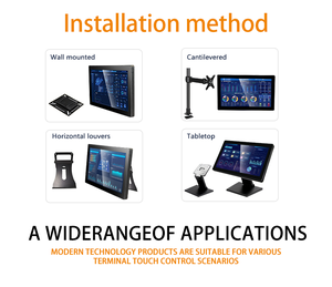 Oem ODM 15-inch 4:<span class=keywords><strong>3</strong></span> IPS DVI HDMI Màn hình cảm ứng màn hình Full HD đen kim loại kết thúc thương mại mới loạt hiển thị - Product Image 4