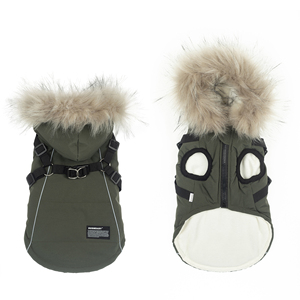 Waterproof <strong>Dog</strong> Clothes <strong>Dog</strong> Jacket with <strong>Harness</strong> Winter <strong>Dog</strong> <strong>Coat</strong> - Product Image 4