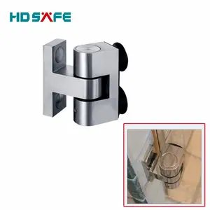 stainless steel glass door hinge glass partition wall mounted hinge 8/10/12mm frameless glass swing door hinge system