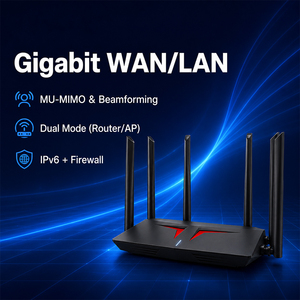 Router de alta velocidad Dual-Band 2.4G&5G AX3000 WiFi6 R630C con red Mesh y Smart Roaming - Product Image 1