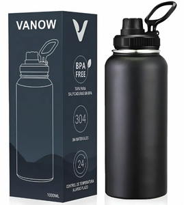 Botella térmica de acero inoxidable VANOW de 32 oz, aislada al vacío, para viajes, libre de BPA. - Product Image 1