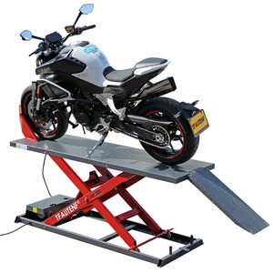 Elevador de Motocicletas Móvil TFAUTENF CE, Rampa para Motocicletas con Capacidad de Carga de 300 kg/661 lb, Soporte para Motocicletas - Product Image 3