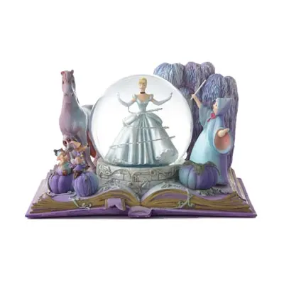 Globe d'eau en résine de carrosse de princesse OEM Décoration intérieure Boule à neige personnalisée artisanat cadeau