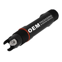 Sensor PH EC Plastik Industri Online RS485 ZP-1T 4-20mA Probe untuk Kultur Tanpa Tanah OEM