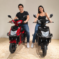 Moto électrique de loisirs urbaine de haute qualité 1200W 60V puissante avec batterie au plomb/lithium