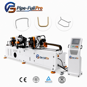 Máquina Dobladora de Tubos de Acero de Doble Cabezal Eficiente para Producción en Masa, Dobladora de Tubos Hidráulica Automática para Estantes de Supermercado - Product Image 1