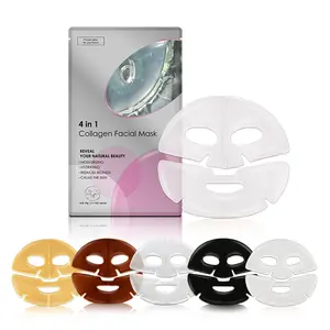 Wholesale Customize Korean Aloe Beauty Natural Skin Care Collagen Crystal Mask Mascarilla Facial Cover