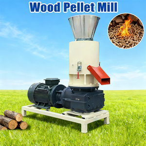 מכונת ייצור כדורי עץ חדשה בעלת תפוקה גבוהה, 800 ק\\\"ג/שעה, מונעת בדיזל/בנזין, לייצור דלק מפסולת נסורת וקש. - Product Image 1