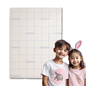 Jet Pro SS แสงสี A4 A3กระดาษถ่ายโอนความร้อนกระดาษแบบไม่ต้องตัดสำหรับการพิมพ์เสื้อยืด - Product Image 2