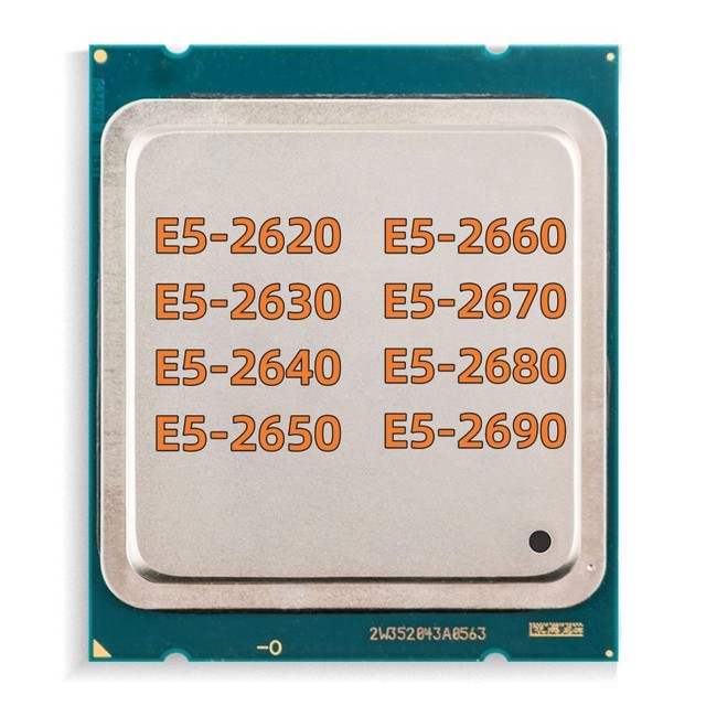 Xeon Processor Cpu E5 2620 2630 2640 2650 2660 2670 2680 2690 2689