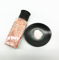 Edible Himalayan Raw Red Salt Rock Salt in Ceramic Grinder Bottle 368.5G
