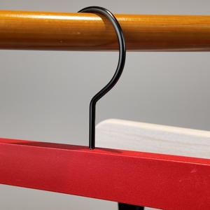 Premium Plastic Trouser <strong>Hanger</strong> with <strong>Clip</strong> Jeans Stylish Functional Clothing Organizer Plastic <strong>Hanger</strong> for Retail Stores - Product Image 2