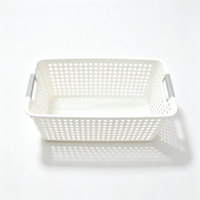 Paniers de rangement multifonctionnels en PP écologiques, 3 tailles, design emboîtable pour l'organisation des jouets et des légumes de cuisine