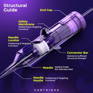 Aiguilles de <span class=keywords><strong>tatouage</strong></span> professionnelles d'approvisionnement d'usine cartouches d'<span class=keywords><strong>encre</strong></span> de <span class=keywords><strong>tatouage</strong></span> en gros aiguilles de <span class=keywords><strong>tatouage</strong></span> de délié de sourcil de maquillage permanent - Product Image 3
