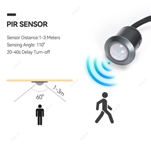 Capteur de mouvement à induction radar corporel Radlit S7011 12W, portée de détection 0-3 mm, interrupteur lumineux pour meubles, armoires, placards - Product Image 5