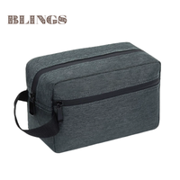 Bolsa de Viaje Oxford para Hombre con Logotipo Personalizado, Bolsa de Almacenamiento Impermeable de Gran Capacidad, Organizador de Maquillaje y Cosméticos para Mujer