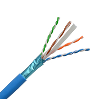 Fabricants de câbles SIPU de haute qualité 4 paires de câbles réseau UTP Ftp Cat5e Cat6 Câble Cat5 en rouleau de 305m pour la communication Internet