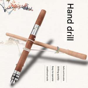 Taladro Recto Multifunción de Estilo Antiguo para Trabajos de Carpintería Doméstica, Tallado y Perforación, Máquina Versátil para Perforar Madera - Product Image 6