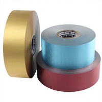 Rouleaux de papier d'aluminium gaufré de qualité alimentaire imprimés en couleur personnalisée pour emballage de chocolat, alliage 8011, tempérament doux