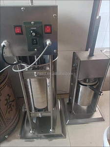 Máquina de llenado de salchichas manual, comercial, pequeña, enema, embutidor de salchichas - Product Image 5