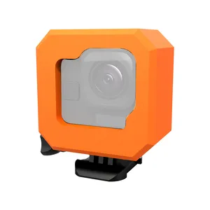सर्फिंग स्नॉर्कलिंग हलका नारंगी ईवा Gopro 11 मिनी अस्थायी मामले के लिए Gopros Hero11 मिनी सहायक लड़ाई कैमरा सहायक उपकरण