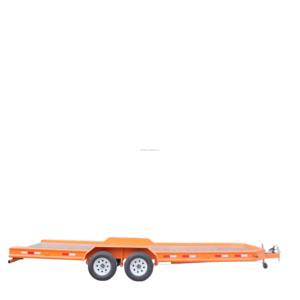 Heavy Duty Dual Axle Car <b>Trailer</b> with Foldable Ramps - Product Image 1