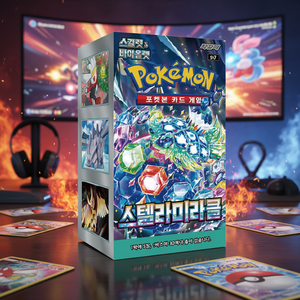 Boîte de 30 paquets de cartes à collectionner Pokémoned sv7 Stella Miracle, édition coréenne, pour enfants, joueurs, collection d'adultes, cadeau - Product Image 3