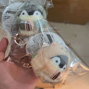 Nice Price Keychain Toy Cute Soft Toys Small Limp Stuffed Silken Plush Keychains for Bag - Product Image 2