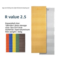 Tapis de camping pliable anti-humidité et antidérapant en IXPE avec feuille d'aluminium, épaisseur 1,8 cm, pour pique-nique et couchage en extérieur, directement de l'usine