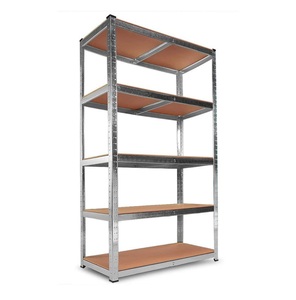 Étagères d'entrepôt à 5 niveaux, étagères de stockage robustes, étagères métalliques pour entrepôt - Product Image 1