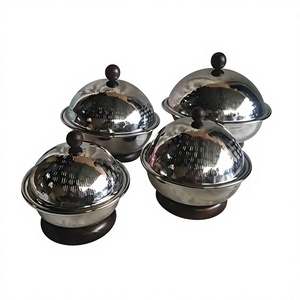 Olla de Metal Árabe de Alta Calidad, Hecha a Mano, de Lujo, con Forma de Cacerola, para Mantener la Comida Caliente, Diseño Moderno, 24 cm - Product Image 1